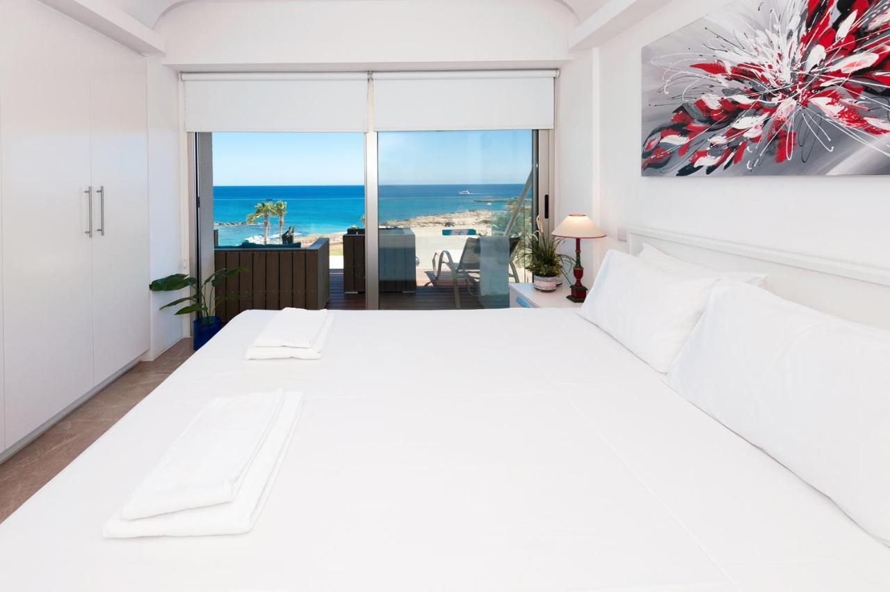 Apartment Marina - Beachfront Protaras Exterior foto